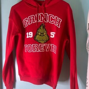 Red Grinch Forever Hoodie